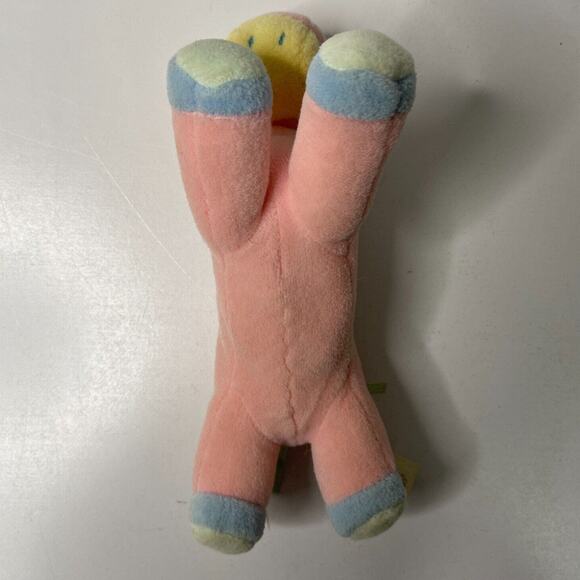 Russ Berrie Pink Unicorn Plush 6.5" Baby Toddler Stuffed Animal Squeaker Toy - Picture 7 of 14